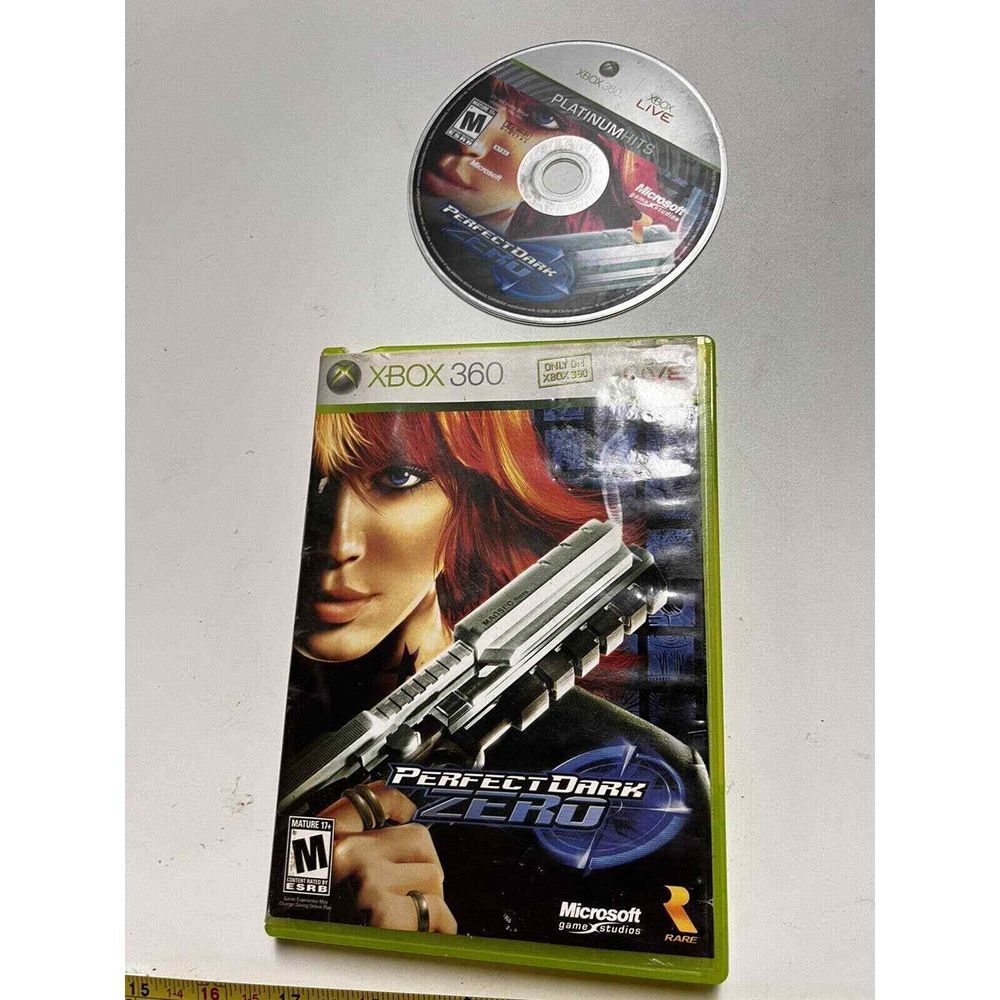Perfect Dark Zero Microsoft Xbox 360, 2005 Tested & Working video‎ game